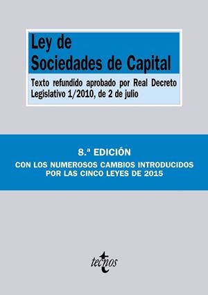 LEY DE SOCIEDADES DE CAPITAL | 9788430967827 | Llibreria Drac - Llibreria d'Olot | Comprar llibres en català i castellà online