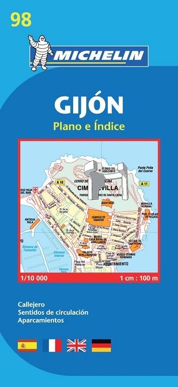 GIJON MAPA 98 | 9782067158504 | VV.AA. | Llibreria Drac - Llibreria d'Olot | Comprar llibres en català i castellà online