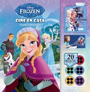 FROZEN. CINE EN CASA (CUENTO Y PROYECTOR) | 9788499516974 | DISNEY | Llibreria Drac - Llibreria d'Olot | Comprar llibres en català i castellà online