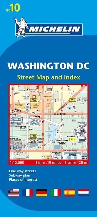 WASHINGTON DC MAPA Nº190 10 | 9782067173743 | VV.AA. | Llibreria Drac - Llibreria d'Olot | Comprar llibres en català i castellà online