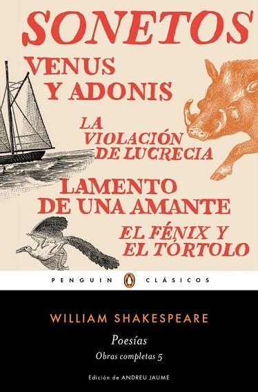 POESÍAS (OBRA COMPLETA SHAKESPEARE 5) | 9788491051381 | SHAKESPEARE, WILLIAM | Llibreria Drac - Llibreria d'Olot | Comprar llibres en català i castellà online