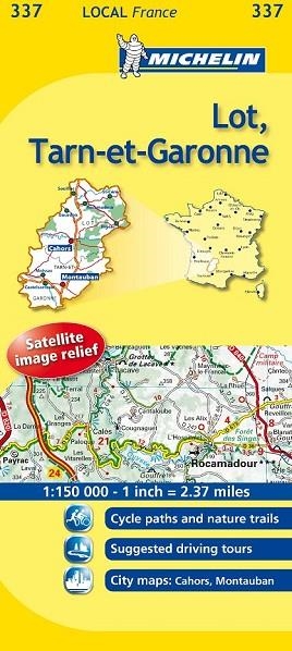 LOT, TARN-ET-GARONNE MAPA LOCAL FRANCE (337) | 9782067133914 | Llibreria Drac - Llibreria d'Olot | Comprar llibres en català i castellà online