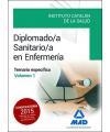 DIPLOMADO/A SANITARIO/A EN ENFERMERÍA DEL ICS. TEMARIO ESPECÍFICO VOLUMEN 1 | 9788490936344 | AAVV | Llibreria Drac - Llibreria d'Olot | Comprar llibres en català i castellà online