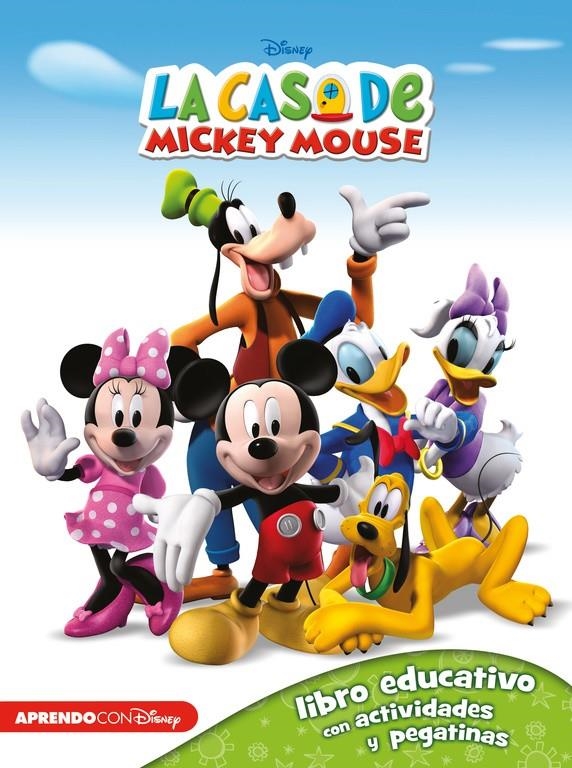 CASA DE MICKEY MOUSE, LA (LIBRO EDUCATIVO CON ACTIVIDADES Y PEGATINAS) | 9788416548255 | DISNEY | Llibreria Drac - Llibreria d'Olot | Comprar llibres en català i castellà online