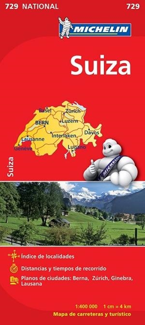 MAPA NATIONAL SUIZA (729) | 9782067171671 | Llibreria Drac - Llibreria d'Olot | Comprar llibres en català i castellà online