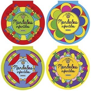 COLOREA MANDALAS INFANTILES (4 TÍTULOS) | 9788467747911 | AAVV | Llibreria Drac - Llibreria d'Olot | Comprar llibres en català i castellà online