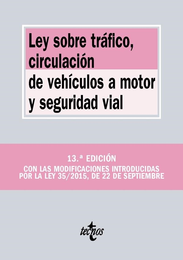 LEY SOBRE TRÁFICO, CIRCULACIÓN DE VEHÍCULOS A MOTOR Y SEGURIDAD VIAL | 9788430968275 | AAVV | Llibreria Drac - Llibreria d'Olot | Comprar llibres en català i castellà online