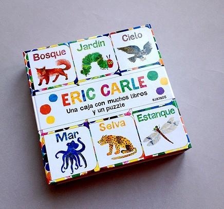 UNA CAJA CON MUCHOS LIBROS Y UN PUZZLE | 9788416126446 | CARLE, ERIC | Llibreria Drac - Llibreria d'Olot | Comprar llibres en català i castellà online