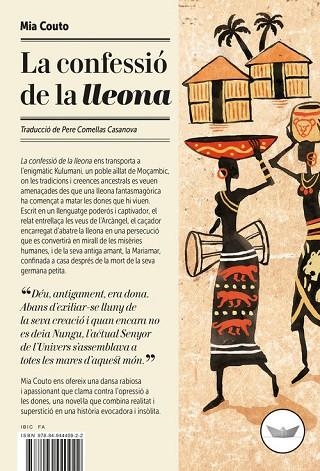 CONFESSIÓ DE LA LLEONA, LA | 9788494440922 | COUTO, MIA | Llibreria Drac - Librería de Olot | Comprar libros en catalán y castellano online