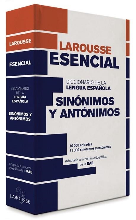 DICCIONARIO ESENCIAL DE SINÓNIMOS Y ANTÓNIMOS | 9788416368808 | AAVV | Llibreria Drac - Llibreria d'Olot | Comprar llibres en català i castellà online