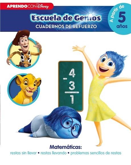 DISNEY RESTAS Y RESTAS LLEVANDO (ESCUELA DE GENIOS - MATEMÁTICAS) | 9788416548330 | DISNEY | Llibreria Drac - Llibreria d'Olot | Comprar llibres en català i castellà online