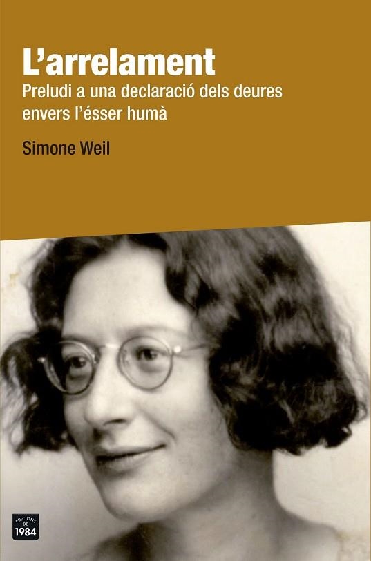 ARRELAMENT, L' | 9788415835776 | WEIL, SIMONE | Llibreria Drac - Llibreria d'Olot | Comprar llibres en català i castellà online