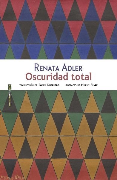 OSCURIDAD TOTAL | 9788416358953 | ADLER, RENATA | Llibreria Drac - Llibreria d'Olot | Comprar llibres en català i castellà online