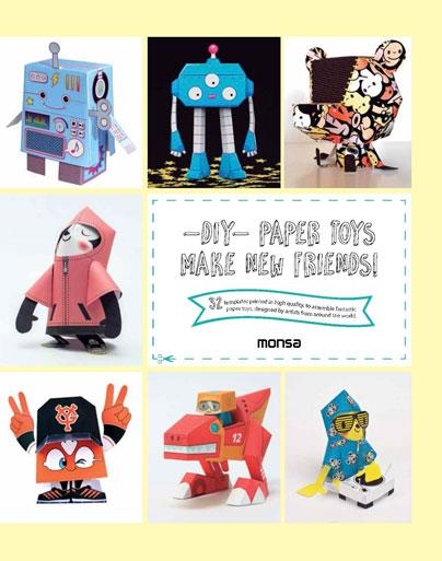 DIY PAPER TOYS. MAKE NEW FRIENDS! | 9788416500192 | AAVV | Llibreria Drac - Llibreria d'Olot | Comprar llibres en català i castellà online