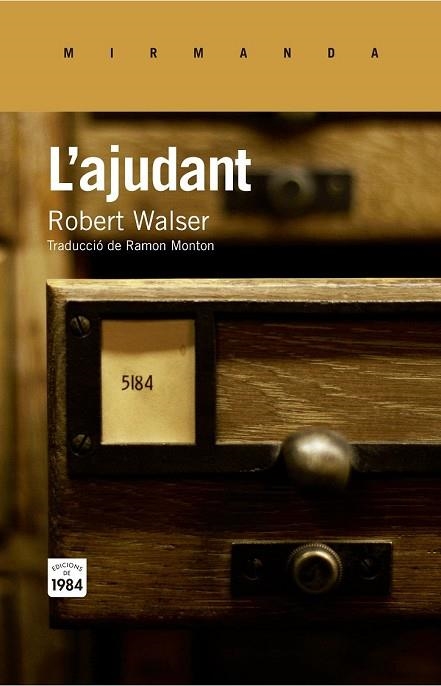 AJUDANT, L' | 9788415835752 | WALSER, ROBERT | Llibreria Drac - Llibreria d'Olot | Comprar llibres en català i castellà online