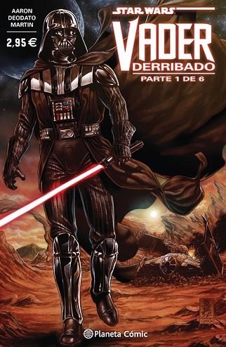 STAR WARS VADER DERRIBADO Nº 01 (PARTE 1 DE 6) | 9788415480877 | AARON, JASON | Llibreria Drac - Llibreria d'Olot | Comprar llibres en català i castellà online