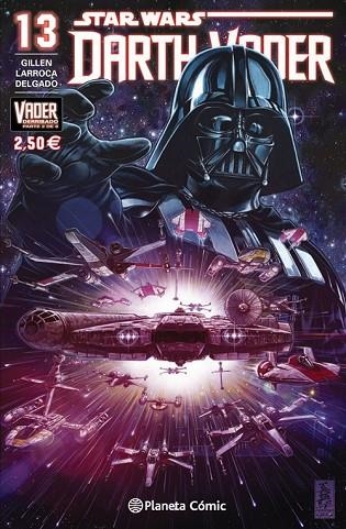 STAR WARS DARTH VADER Nº 13 (VADER DERRIBADO 2 DE 6) | 9788416543113 | LARROCA, SALVADOR ; GILLEN, KIERON | Llibreria Drac - Llibreria d'Olot | Comprar llibres en català i castellà online