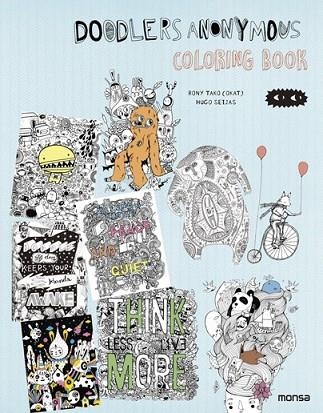 DOODLERS ANONYMOUS. COLORING BOOK | 9788416500208 | AAVV | Llibreria Drac - Llibreria d'Olot | Comprar llibres en català i castellà online