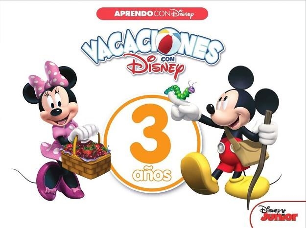 VACACIONES CON DISNEY. 3 AÑOS | 9788416548477 | DISNEY | Llibreria Drac - Llibreria d'Olot | Comprar llibres en català i castellà online