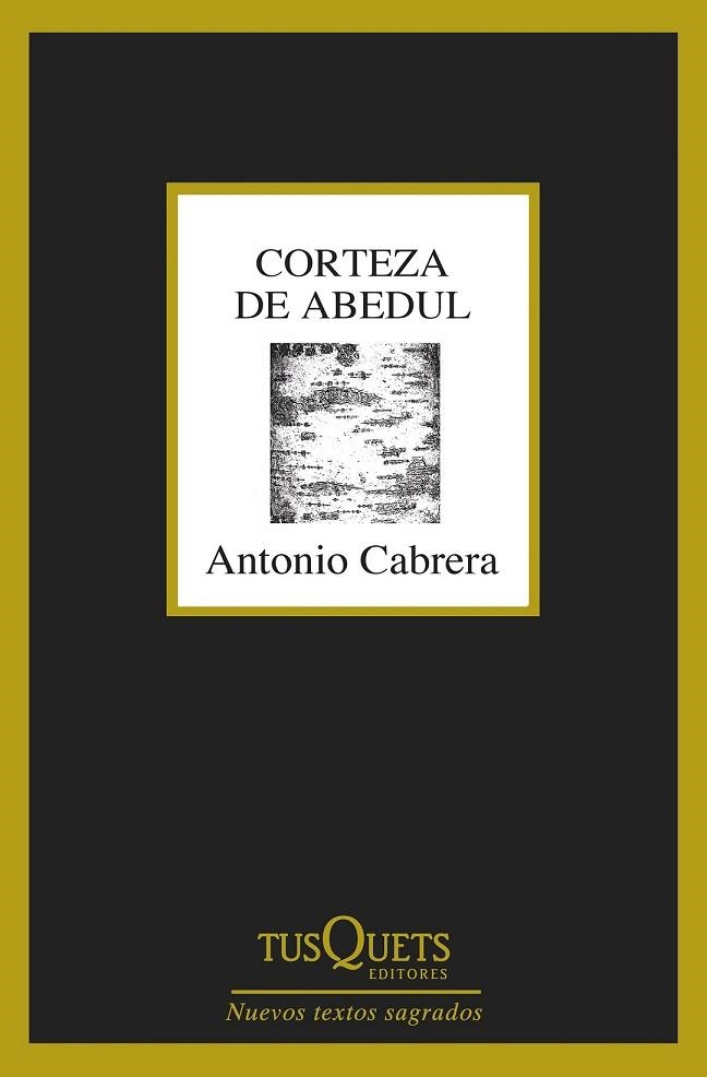 CORTEZA DE ABEDUL | 9788490662892 | CABRERA, ANTONIO | Llibreria Drac - Llibreria d'Olot | Comprar llibres en català i castellà online