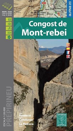 CONGOST DE MONT-REBEI. MAPA I GUIA EXCURSIONISTA 1:20000 | 9788480906470 | AA.DD. | Llibreria Drac - Llibreria d'Olot | Comprar llibres en català i castellà online