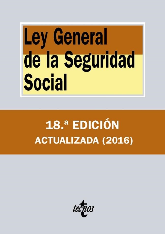 LEY GENERAL DE LA SEGURIDAD SOCIAL | 9788430968848 | AAVV | Llibreria Drac - Llibreria d'Olot | Comprar llibres en català i castellà online