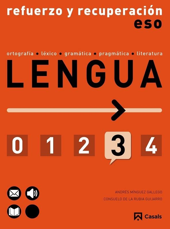 REFUERZO Y RECUPERACIÓN DE LENGUA 3 ESO (2015) | 9788421854860 | DE LA RUBIA, CONSUELO ; MINGUEZ, ANDRÉS | Llibreria Drac - Llibreria d'Olot | Comprar llibres en català i castellà online