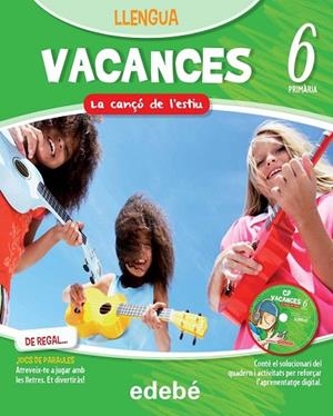 VACANCES LLENGUA 6 (QUADERN + JOCS DE PARAULES + CD) | 9788468310091 | EDEBÉ, OBRA COLECTIVA | Llibreria Drac - Llibreria d'Olot | Comprar llibres en català i castellà online