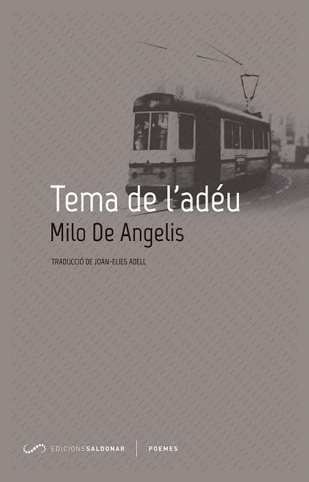 TEMA DE L'ADÉU | 9788494507823 | DE ANGELIS, MILO | Llibreria Drac - Llibreria d'Olot | Comprar llibres en català i castellà online