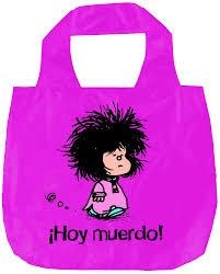 BOLSA PLEGABLE MAFALDA HOY MUERDO - ROSA | 9788868219178 | VV.AA. | Llibreria Drac - Llibreria d'Olot | Comprar llibres en català i castellà online