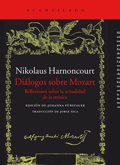 DIÁLOGOS SOBRE MOZART | 9788416011766 | HARNONCOURT, NIKOLAUS | Llibreria Drac - Llibreria d'Olot | Comprar llibres en català i castellà online