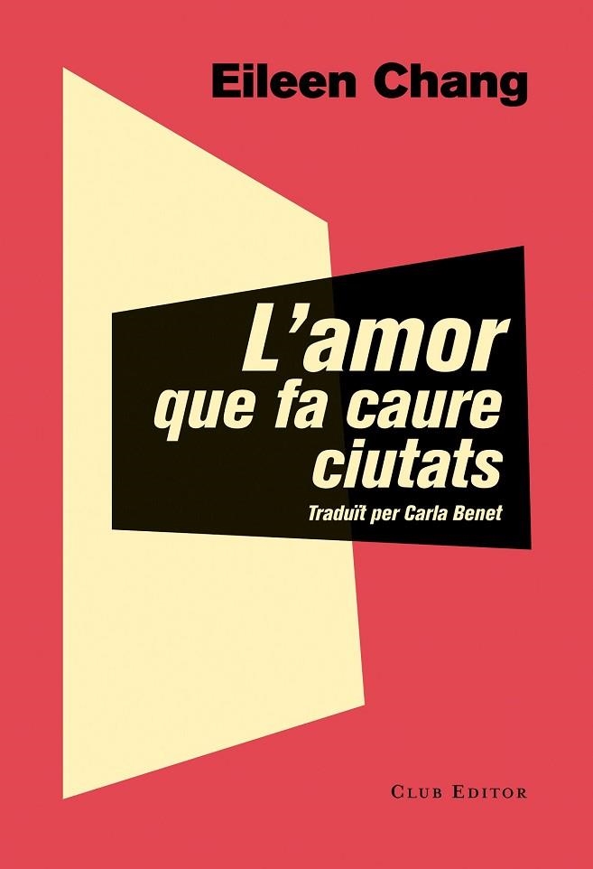 AMOR QUE FA CAURE CIUTATS, L' | 9788473292054 | CHANG, EILEEN | Llibreria Drac - Llibreria d'Olot | Comprar llibres en català i castellà online