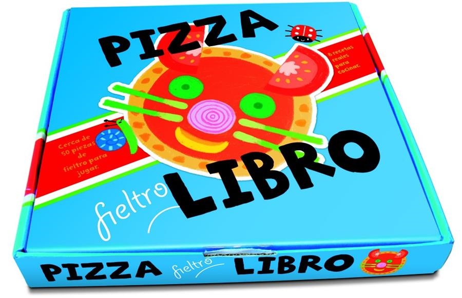 PIZZA LIBRO FIELTRO | 9788468305837 | BROOM, JENNY NACIONALIDAD: BRITÁNICA | Llibreria Drac - Llibreria d'Olot | Comprar llibres en català i castellà online