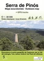 SERRA DE PINOS 1/30000 | 9788460895657 | Llibreria Drac - Llibreria d'Olot | Comprar llibres en català i castellà online