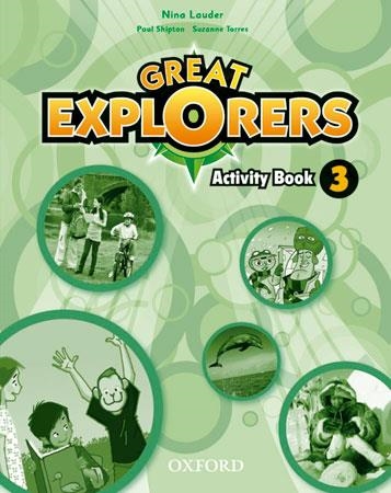 GREAT EXPLORERS 3: ACTIVITY BOOK | 9780194507417 | LAUDER, NINA | Llibreria Drac - Llibreria d'Olot | Comprar llibres en català i castellà online