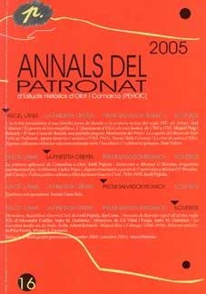 ANNALS DEL PATRONAT 2005  NUM 16 | 9788460981718 | Llibreria Drac - Llibreria d'Olot | Comprar llibres en català i castellà online