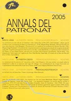 ANNALS DEL PATRONAT D'ESTUDIS HISTORICS 2005 Nº15 | GI1602005 | AA.VV. | Llibreria Drac - Llibreria d'Olot | Comprar llibres en català i castellà online