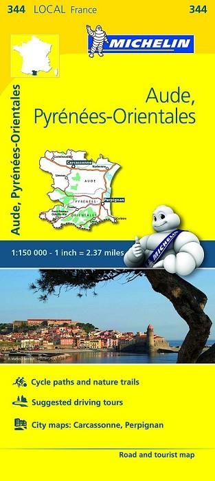 AUDE PYRENEES ORIENTALES MAPA LOCAL FRANCE (344) 1:150000 | 9782067210783 | AA.DD. | Llibreria Drac - Llibreria d'Olot | Comprar llibres en català i castellà online