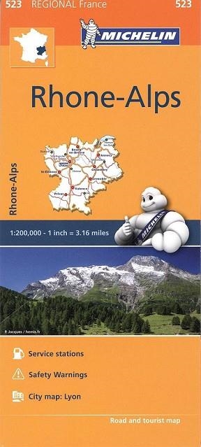 RHONE ALPS MAPA REGIONAL FRANCE (523) 1:200000 | 9782067209305 | AA.DD. | Llibreria Drac - Llibreria d'Olot | Comprar llibres en català i castellà online