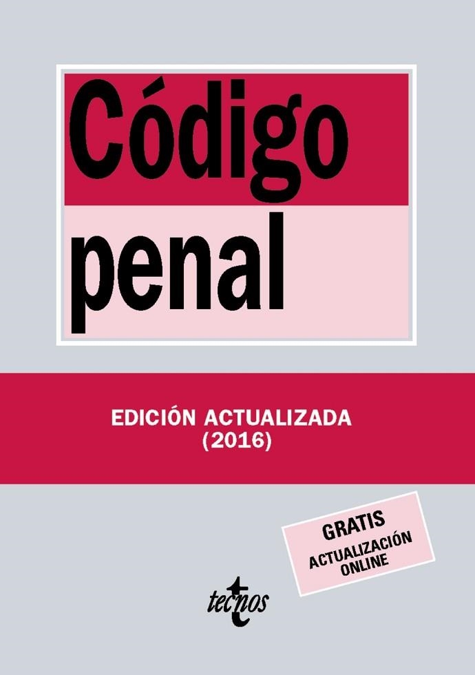 CÓDIGO PENAL (2016) | 9788430970056 | AAVV | Llibreria Drac - Llibreria d'Olot | Comprar llibres en català i castellà online