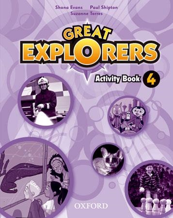 GREAT EXPLORERS 4: ACTIVITY BOOK | 9780194507608 | NINA LAUDER/SUZANNE TORRES | Llibreria Drac - Llibreria d'Olot | Comprar llibres en català i castellà online