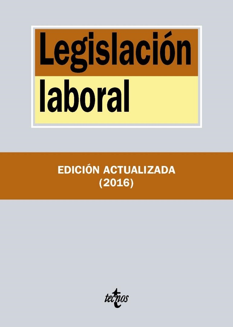 LEGISLACIÓN LABORAL | 9788430969449 | EDITORIAL TECNOS | Llibreria Drac - Llibreria d'Olot | Comprar llibres en català i castellà online