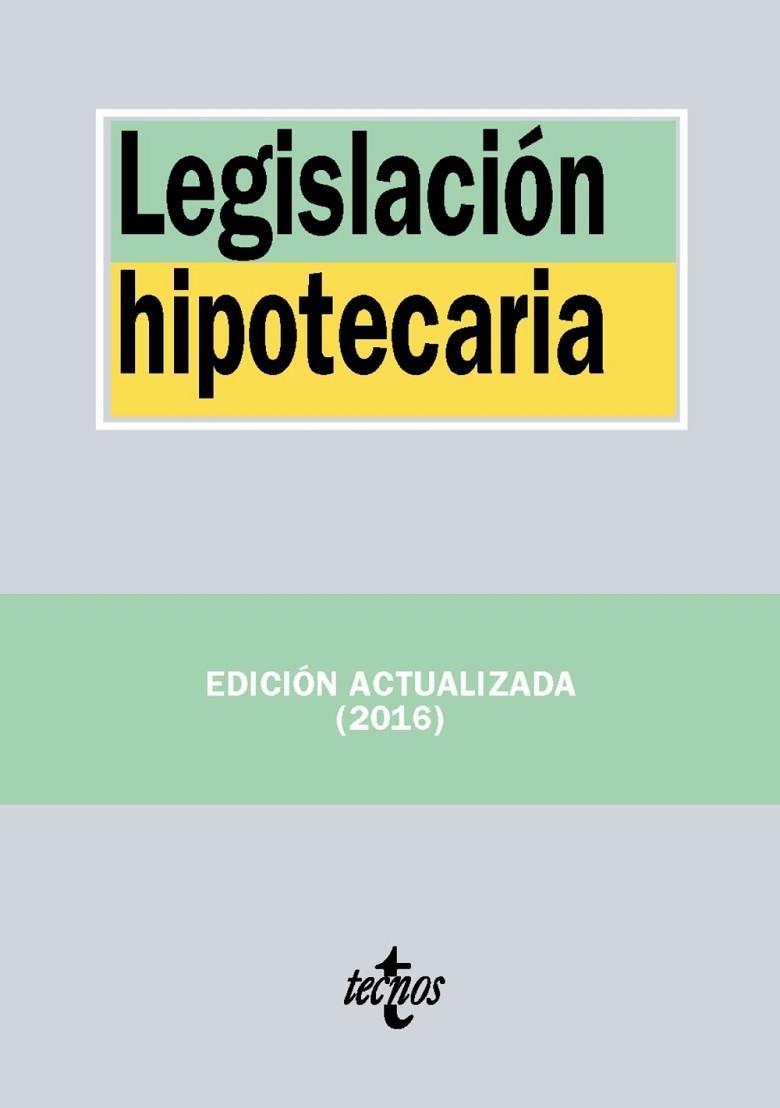 LEGISLACIÓN HIPOTECARIA | 9788430969623 | AAVV | Llibreria Drac - Llibreria d'Olot | Comprar llibres en català i castellà online