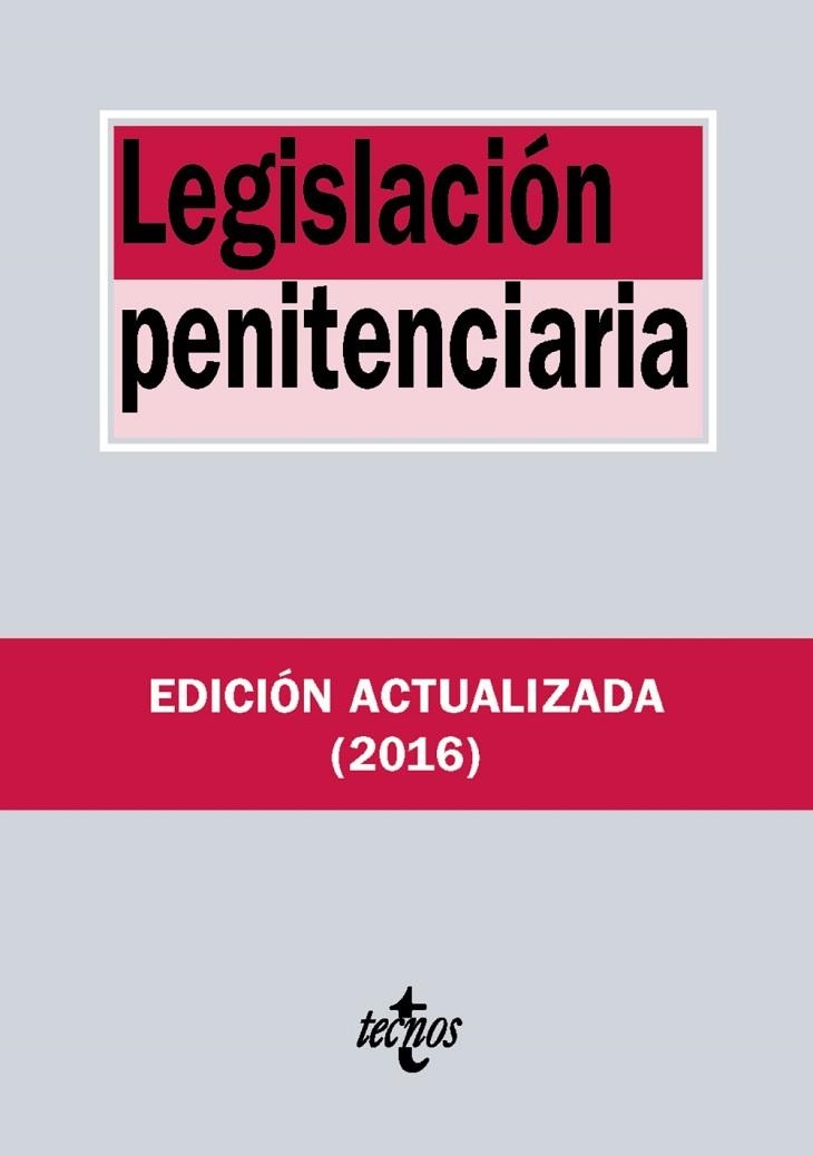 LEGISLACIÓN PENITENCIARIA | 9788430970063 | EDITORIAL TECNOS | Llibreria Drac - Llibreria d'Olot | Comprar llibres en català i castellà online