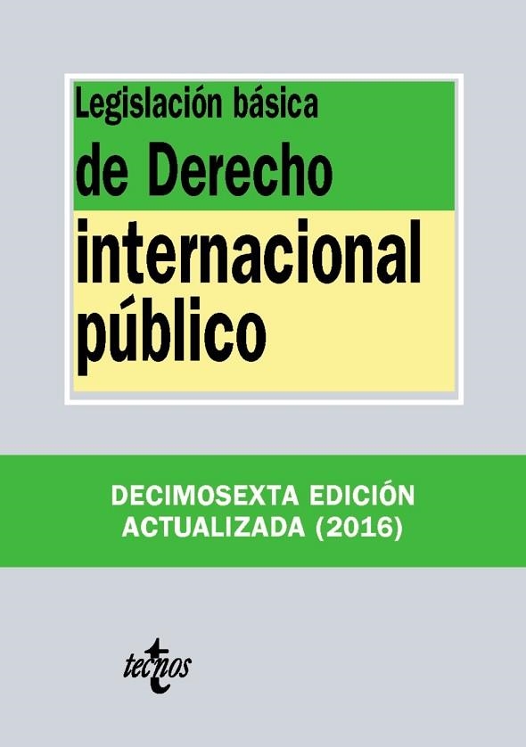 LEGISLACIÓN BÁSICA DE DERECHO INTERNACIONAL PÚBLICO | 9788430970070 | EDITORIAL TECNOS | Llibreria Drac - Llibreria d'Olot | Comprar llibres en català i castellà online