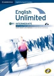 ENGLISH UNLIMITED FOR SPANISH SPEAKERS INTERMEDIATE SELF-STUDY PACK (WORKBOOK WITH DVD-AUDIO) | 9788483237144 | BAIGENT, MAGGIE; ROBINSON, NICK | Llibreria Drac - Llibreria d'Olot | Comprar llibres en català i castellà online