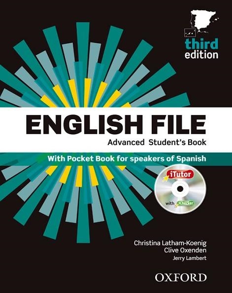 ENGLISH FILE ADVANCED STUDENT'S BOOK+ITUTOR+PB PACK 3RD EDITION | 9780194502108 | VARIOS AUTORES | Llibreria Drac - Llibreria d'Olot | Comprar llibres en català i castellà online