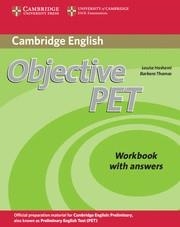 OBJECTIVE PET WORKBOOK WITH ANSWERS 2ND EDITION | 9780521732710 | HASHEMI, LOUISE ; THOMAS, BARBARA | Llibreria Drac - Llibreria d'Olot | Comprar llibres en català i castellà online