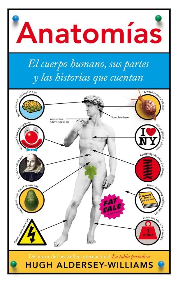 ANATOMIAS. EL CUERPO HUMANO SUS PARTES Y LAS HISTORIAS QUE CUENTAN | 9788434409590 | ALDERSEY-WILLIAMS, HUGH | Llibreria Drac - Librería de Olot | Comprar libros en catalán y castellano online