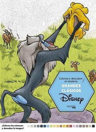 GRANDES CLASICOS DISNEY.COLOREA Y DESCUBRE EL MISTERIO | 9788416857098 | HACHETTE HEROES | Llibreria Drac - Llibreria d'Olot | Comprar llibres en català i castellà online